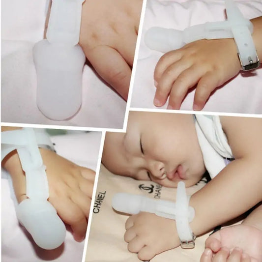 Baby Safety Silicone Healthy Thumb Gloves