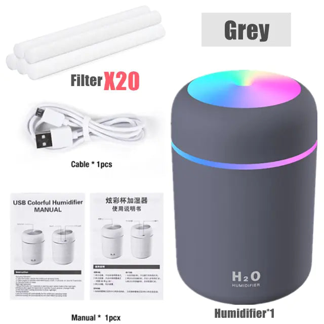 Colorful Night Light Humidifier