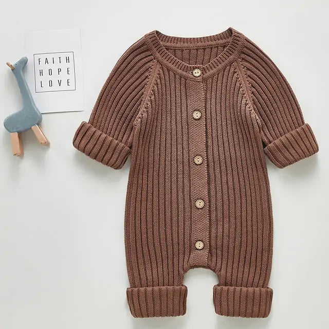 Knitted Baby Romper