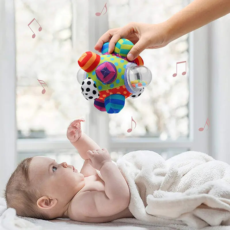 Baby Rattles Developmental Bumpy Ball Toy